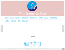 Tablet Screenshot of maiestetica.com